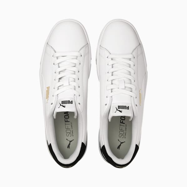 Tenis Puma Serve Pro, Puma White-Puma White-Puma Team Gold-Puma Black, extralarge