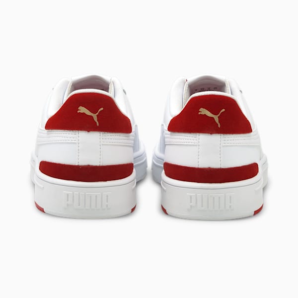 Tenis Puma Serve Pro, Puma White-Puma White-High Risk Red-Puma Team Gold, extralarge