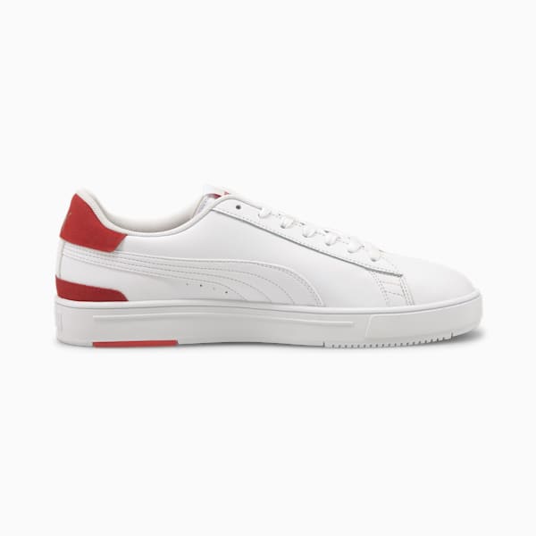 Tenis Puma Serve Pro, Puma White-Puma White-High Risk Red-Puma Team Gold, extralarge