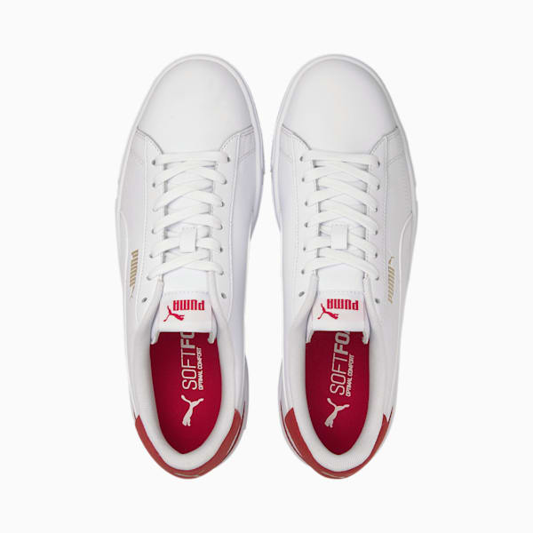 Tenis Puma Serve Pro, Puma White-Puma White-High Risk Red-Puma Team Gold, extralarge