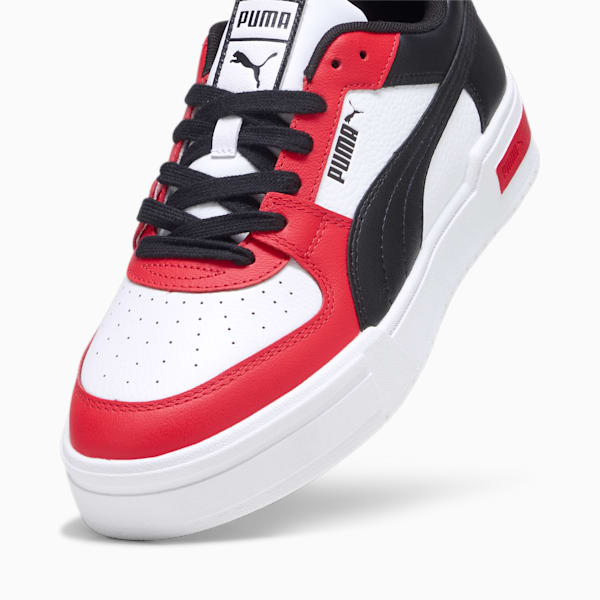 CA Pro Classic Unisex Sneakers, PUMA White-PUMA Black-PUMA Red, extralarge-IND