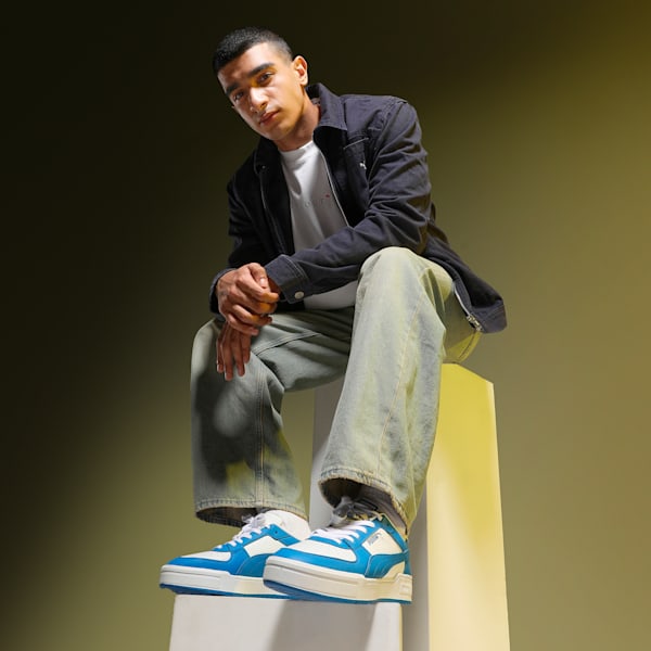 CA Pro Classic Sneakers, PUMA White-Hyperlink Blue, extralarge-IND