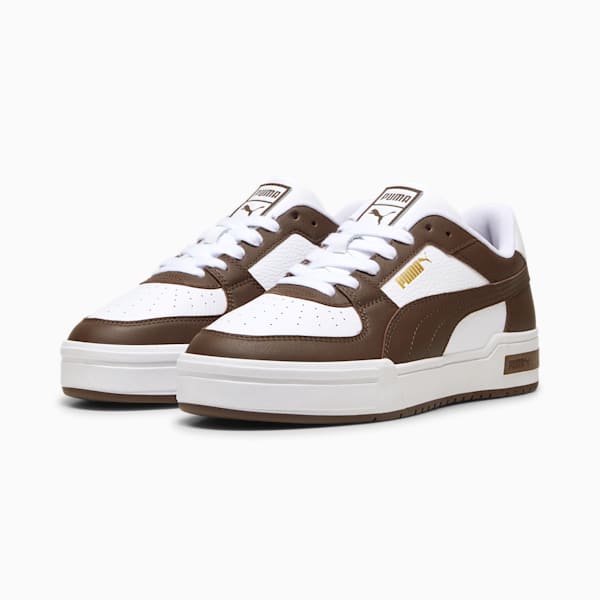 CA Pro Classic Sneakers, PUMA White-Espresso Brown-Puma Team Gold, extralarge