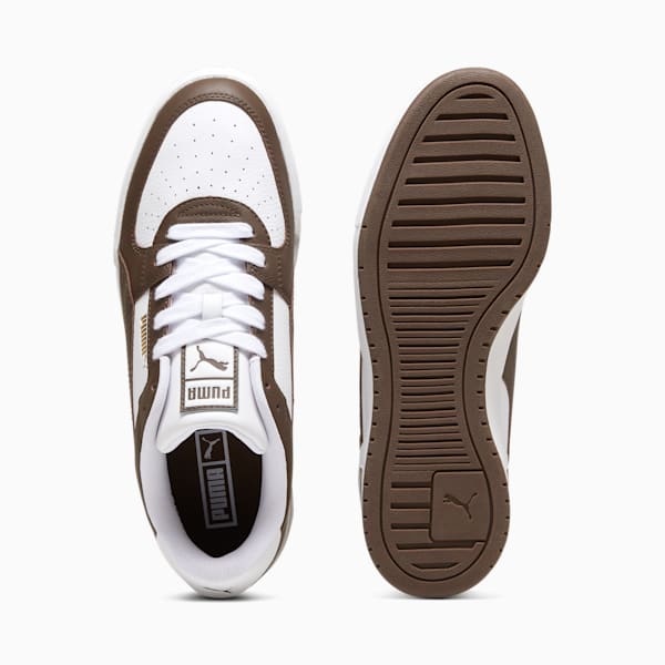 CA Pro Classic Sneakers, PUMA White-Espresso Brown-Puma Team Gold, extralarge