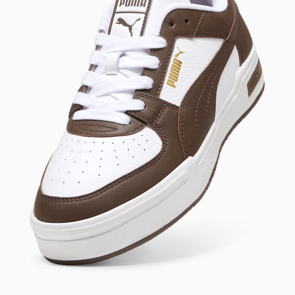 CA Pro Classic Sneakers, PUMA White-Espresso Brown-Puma Team Gold, extralarge