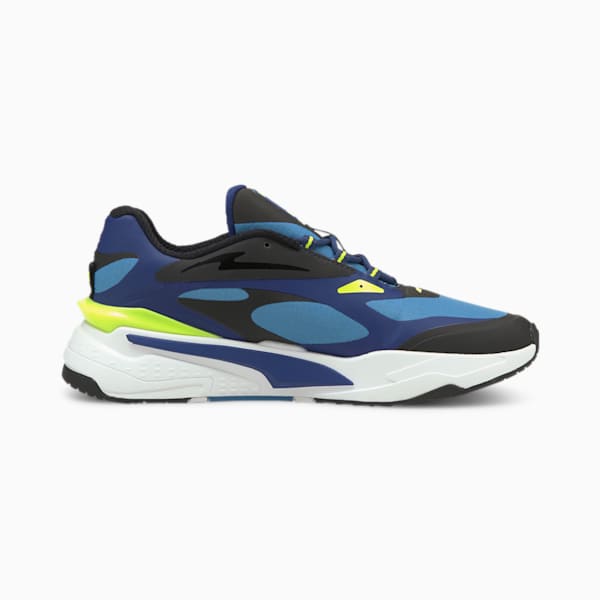 RS-Fast Tech Men's Sneakers, Star Sapphire-Puma Black-Yellow Alert, extralarge