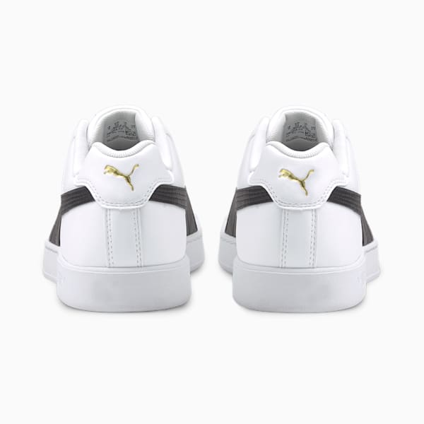 Match Star Unisex Sneakers, Puma White-Puma Black-Puma Team Gold, extralarge-IND