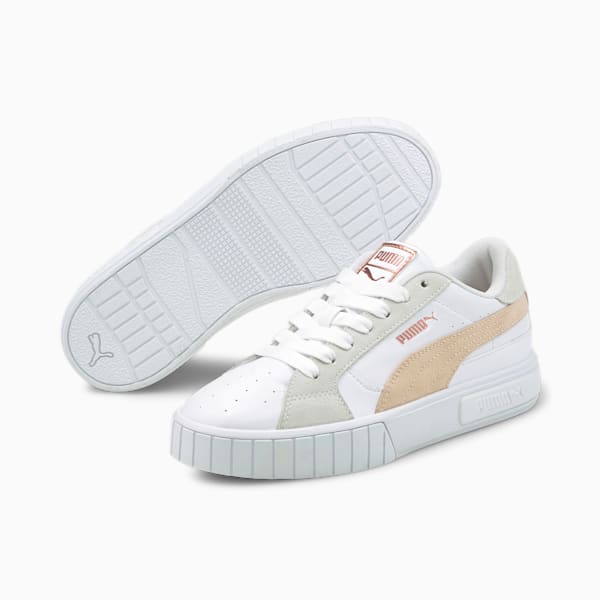 Cali Star Women's Sneakers, Puma White-Cloud Pink, extralarge