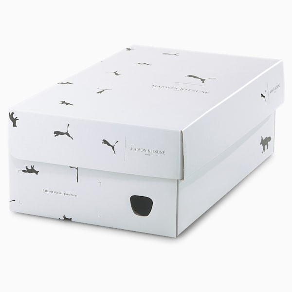 Tenis PUMA x MAISON KITSUNÉ Roma, Puma White-Puma White, extralarge