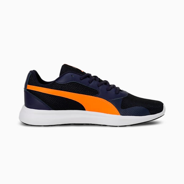 Firefly Men's Sneakers, Peacoat-Vibrant Orange, extralarge-IND