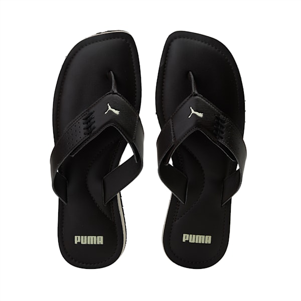 Caper V2 Men's Flipflops, Chocolate Brown-Pale Khaki