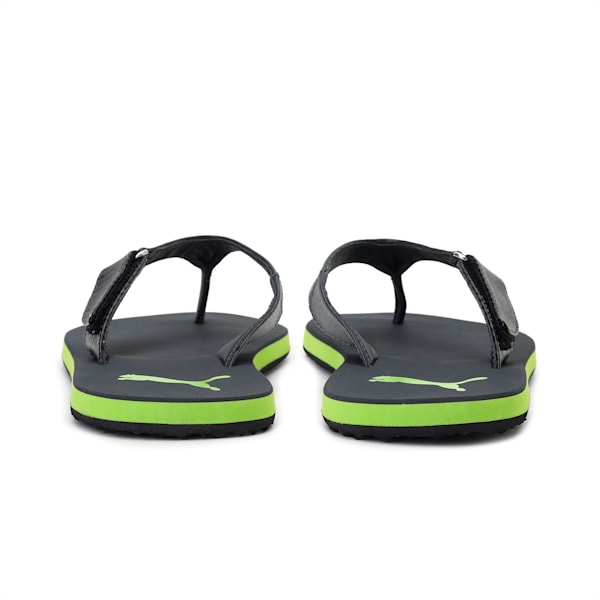 Breeze Star V1 Men's Flip Flops, Asphalt-Limepunch-Puma Black, extralarge-IND