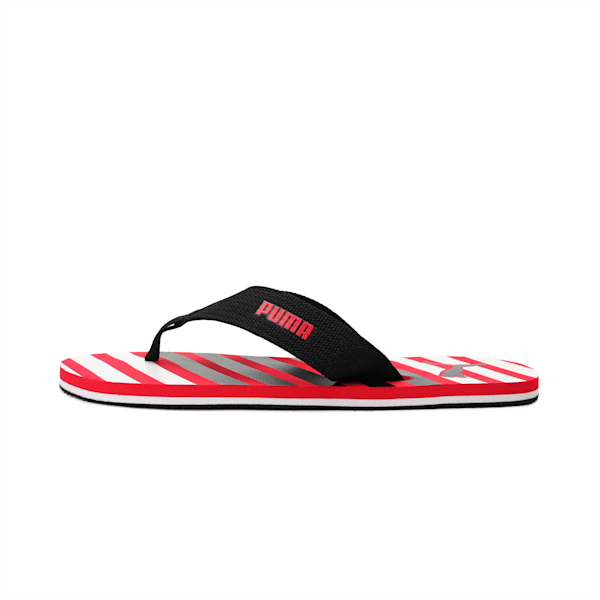 Gypsum Men's Slippers, High Risk Red-Puma White-Puma Black, extralarge-IND