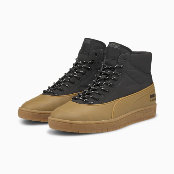 Tenis PUMA x MAISON KITSUNÉ Ralph Sampson 70 Mid, Puma Black, extralarge