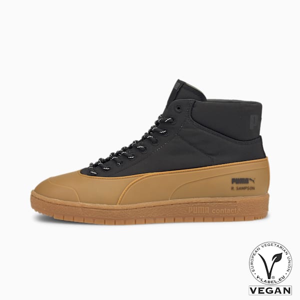 PUMA x MAISON KITSUNÉ Ralph Sampson 70 Mid Sneakers, Puma Black, extralarge