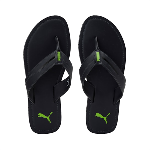 Ketava IV Men's IDP  Flip-Flops, Asphalt-Limepunch-Puma Black, extralarge-IND