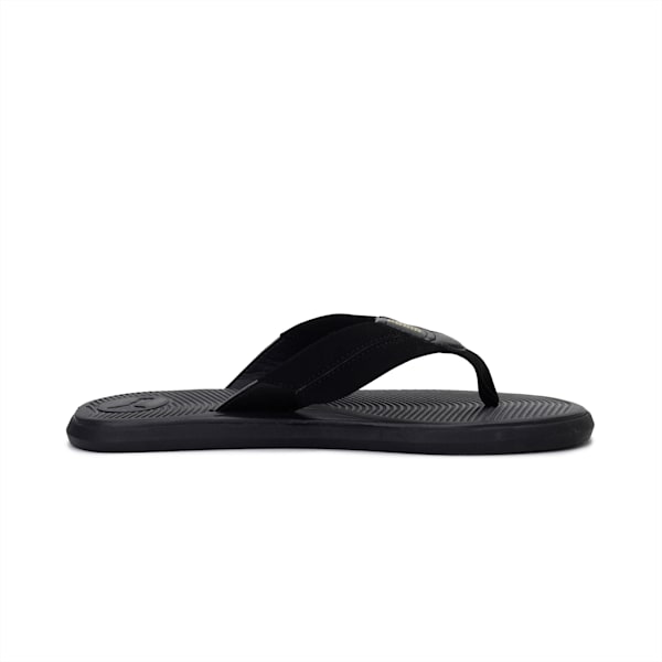 PUMA x one8 Stark V2 Men's Flip-Flops, Puma Black-Puma Team Gold, extralarge-IND