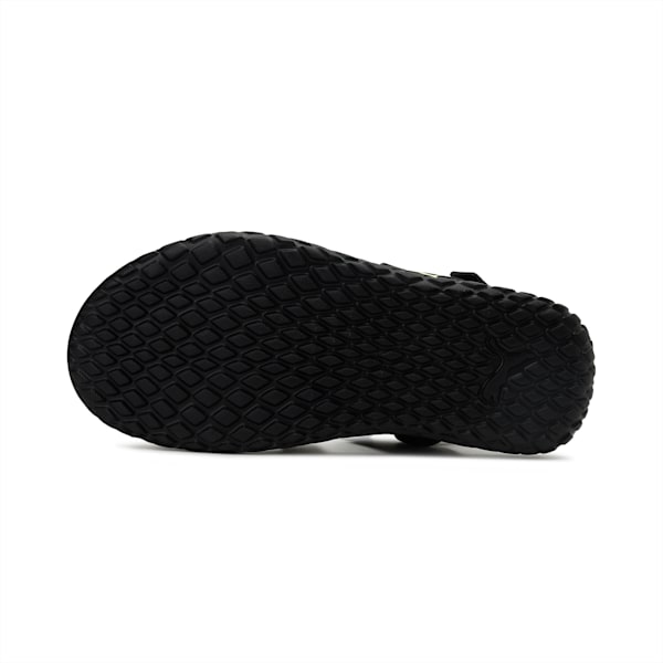 PUMA x one8 Strider V2 Men's Sandals, Puma Black-Sharp Green, extralarge-IND
