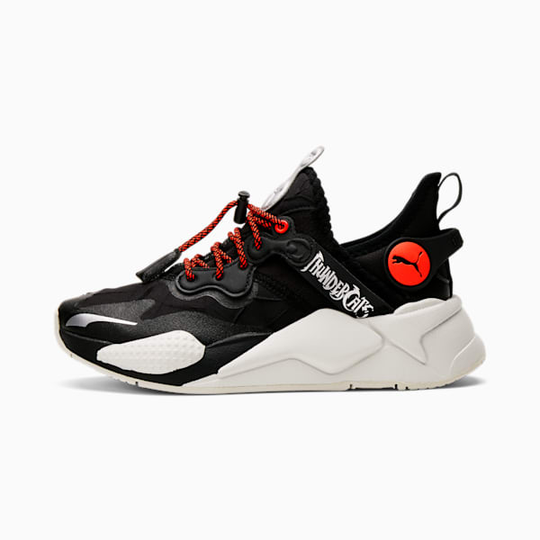 PUMA x THUNDERCATS RS-X T3CH Cat's Lair Sneakers JR, Black-Puma Silver-Red Blast, extralarge