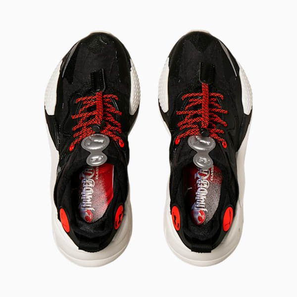 PUMA x THUNDERCATS RS-X T3CH Cat's Lair Sneakers JR, Black-Puma Silver-Red Blast, extralarge