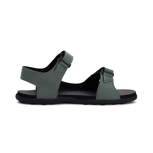 Street Walk Men's Sandals, Thyme-Spectra Yellow, extralarge-IND