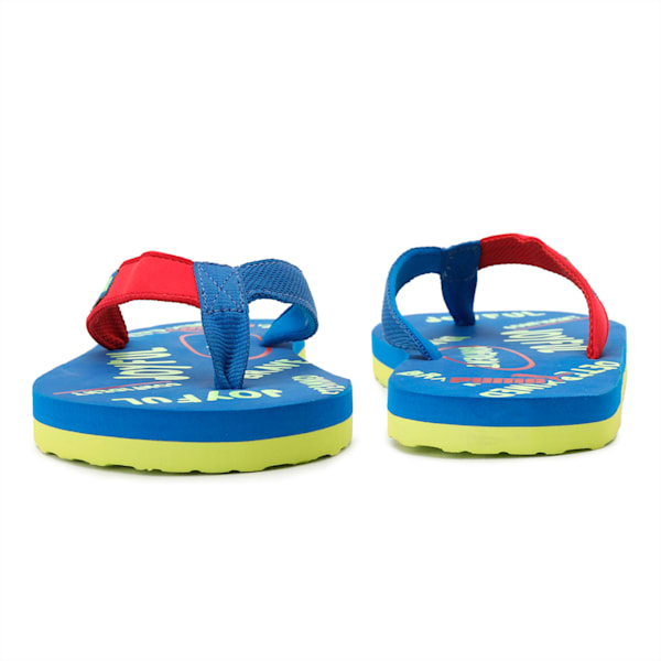 Toss Star IDP Kid's Sandals, Lapis Blue-Sharp Green-High Risk Red, extralarge-IND