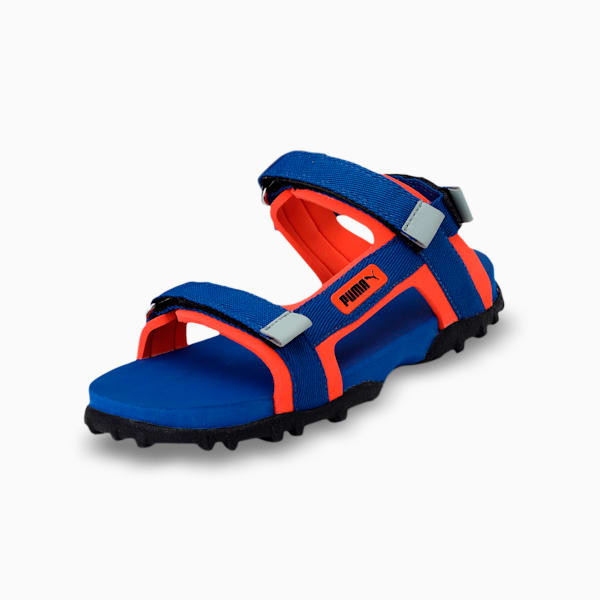 Trickster Youth Sandal, Lapis Blue-Dragonfly, extralarge-IND