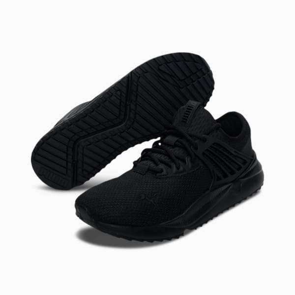 Pacer Future Unisex Sneakers, Puma Black-Puma Black, extralarge-IND