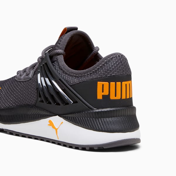 Pacer Future Men's Sneakers, Dark Coal-PUMA Black-Pumpkin Pie, extralarge