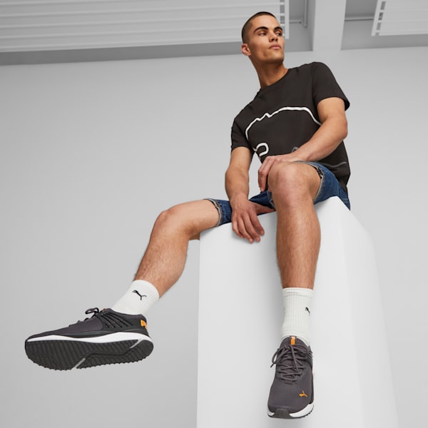 Tenis Pacer Future, Dark Coal-PUMA Black-Pumpkin Pie, extralarge