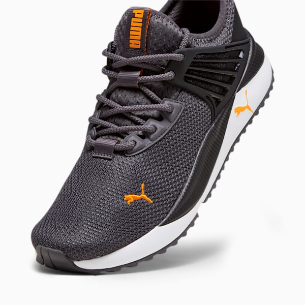 Tenis Pacer Future para hombre, Dark Coal-PUMA Black-Pumpkin Pie, extralarge