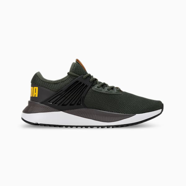Pacer Future Sneakers, Myrtle-PUMA Black-Orange Glo, extralarge-IND