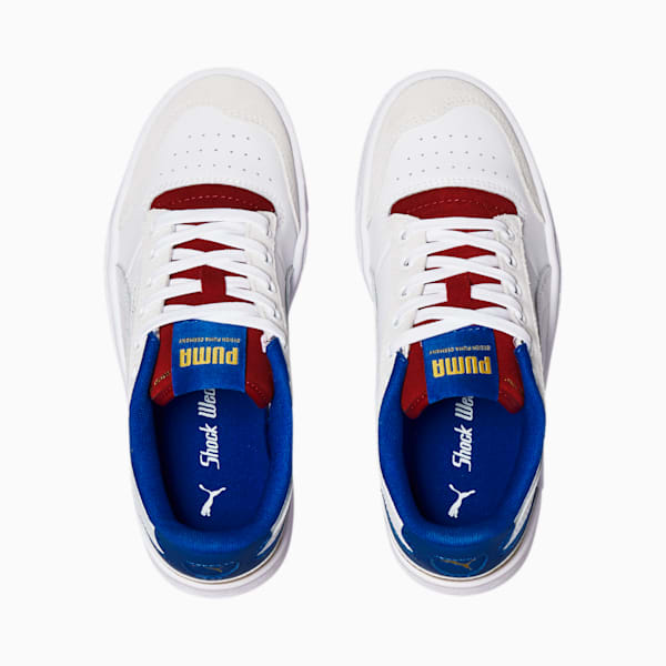 Ralph Sampson Lo Royal Sneakers JR, Puma White-Lapis Blue-Red Dahlia, extralarge