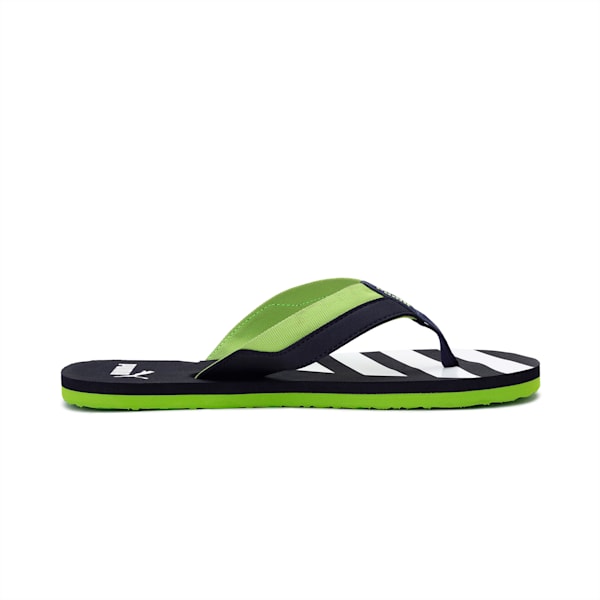 PUMA Void  Flip Flops, Peacoat-Limepunch-Puma White, extralarge-IND