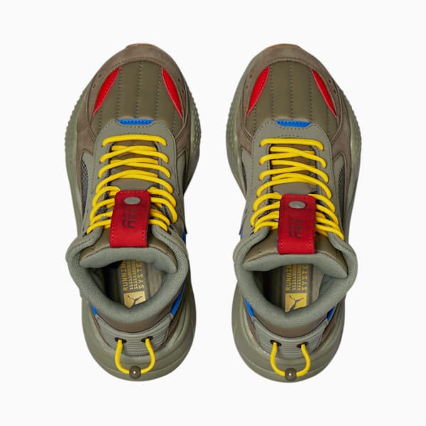 Zapatillas RS-X Mid JR, Deep Lichen Green-Puma Black, extralarge
