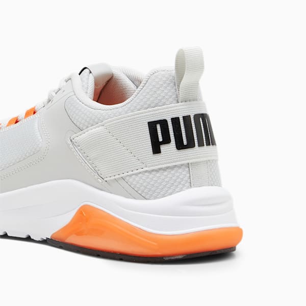 Electron E Unisex Sneakers, Glacial Gray-PUMA Black-Rickie Orange, extralarge-IND