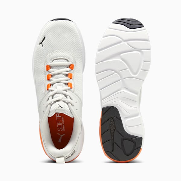 Electron E Unisex Sneakers, Glacial Gray-PUMA Black-Rickie Orange, extralarge-IND