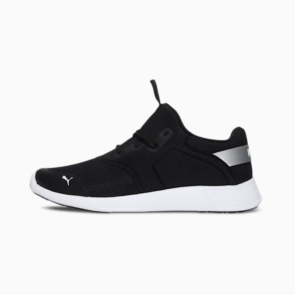 Neptune Men's Sneakers, Puma Black-Silver-Puma White, extralarge-IND