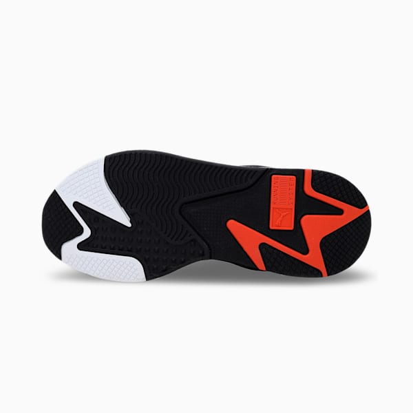 RS-X Mix Sneakers, Puma White-Tigerlily, extralarge-IND