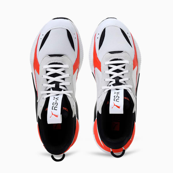 RS-X Mix Sneakers, Puma White-Tigerlily, extralarge-IND