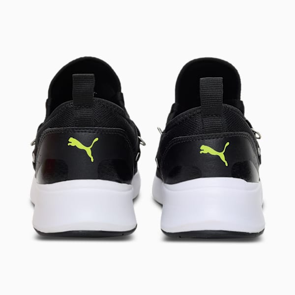Pacer Fire Men's Shoes, Puma Black-Nrgy Yellow-Puma White, extralarge-IND