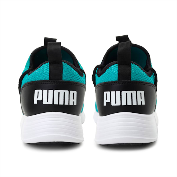 Cross Women's Sneakers, Puma Black-Spectra Green, extralarge-IND