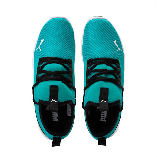 Cross Women's Sneakers, Puma Black-Spectra Green, extralarge-IND