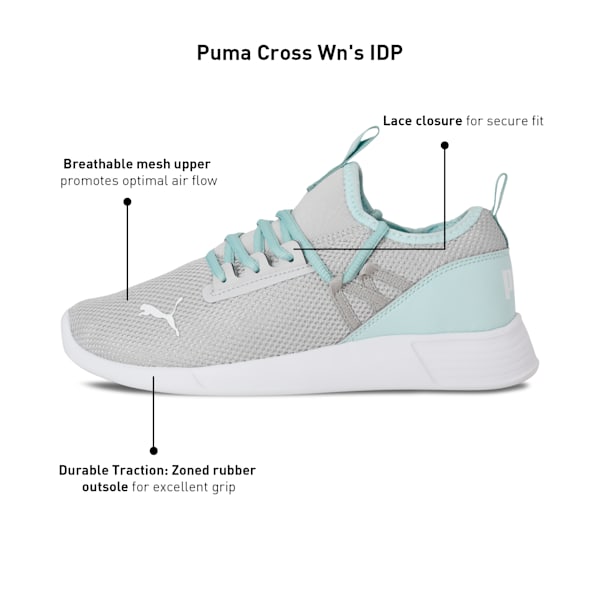 Cross Women's Sneakers, Gray Violet-Eggshell Blue-Puma White, extralarge-IND