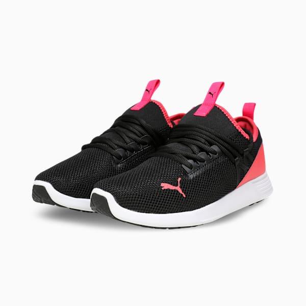 Cross Women's Sneakers, Puma Black-Paradise Pink, extralarge-IND