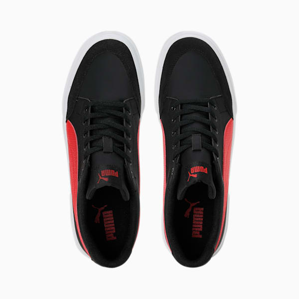 Acrux V1  Men's Shoes, Puma Black-High Risk Red, extralarge-IND