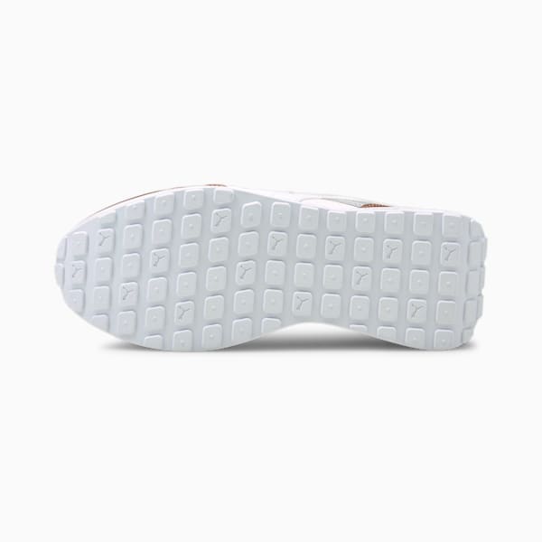 Cruise Rider Chrome Women's Sneakers, Puma White-Rose Gold, extralarge