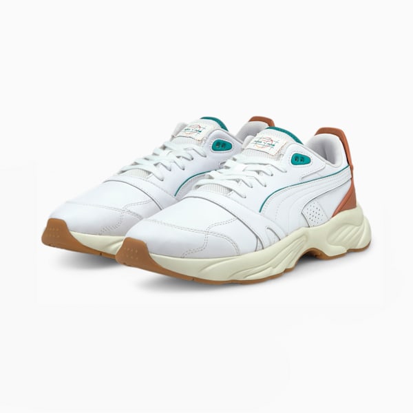 RS-Connect PUMA by PUMA Men's Sneakers, Puma White-Marshmallow-Parasailing, extralarge