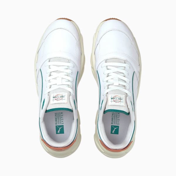 RS-Connect PUMA by PUMA Men's Sneakers, Puma White-Marshmallow-Parasailing, extralarge