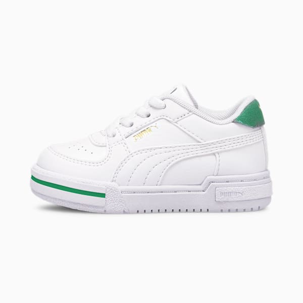 CA Pro Heritage Toddler Shoes, Puma White-Puma White-Amazon Green, extralarge